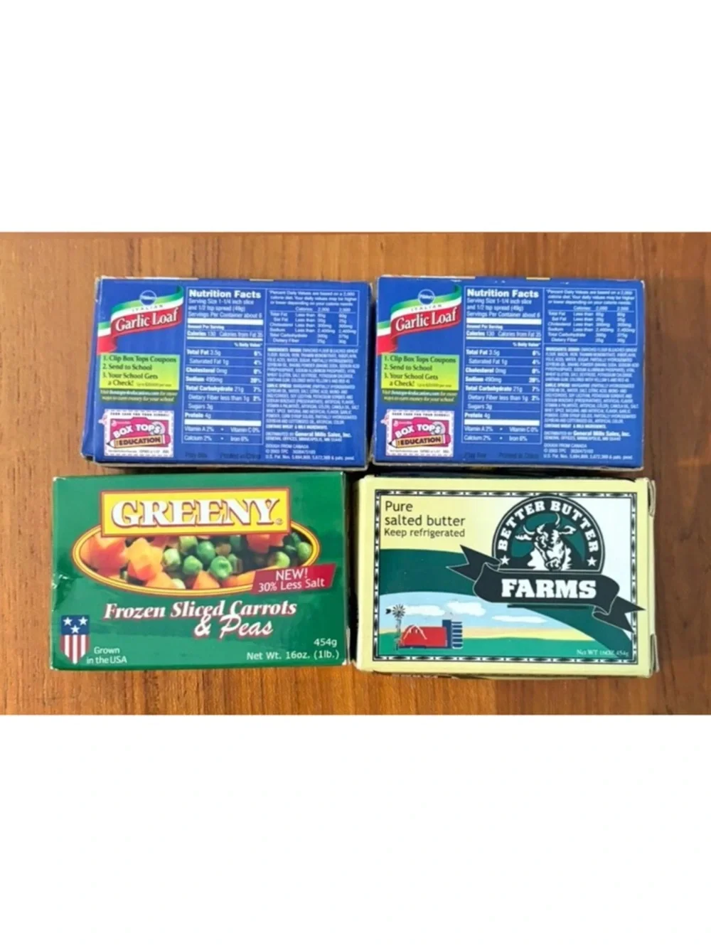 Pretend Grocery Store Play Food Kid's Toy Kitchen Cardboard Cans Boxes Lot of 9